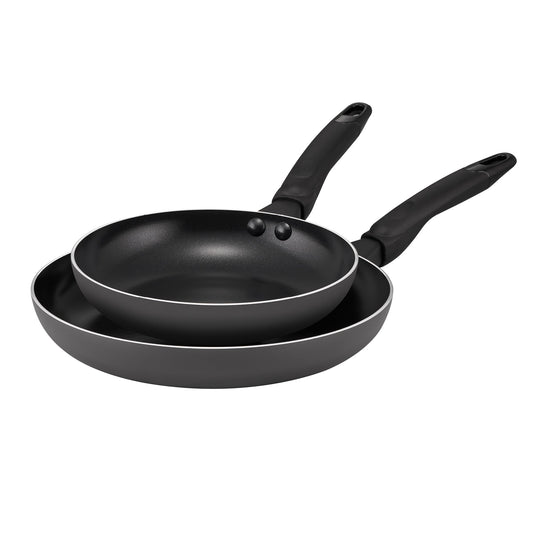 RACO SmartStart Ceramic Nonstick Induction Twin Pack Frypans 22cm/28cm Grey