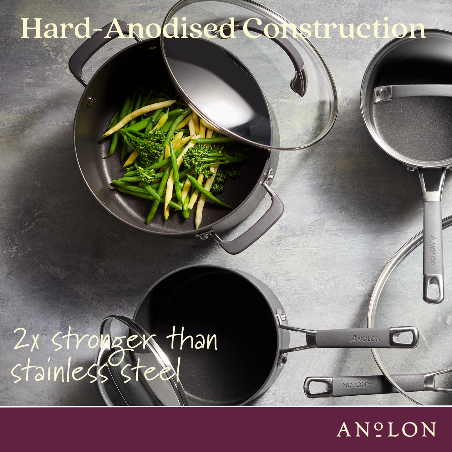 Anolon Endurance+ Nonstick Induction Milkpan 14cm/0.9L
