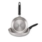 RACO SmartStart Stainless Steel Induction Open Frypan Twin Pack 22/28cm