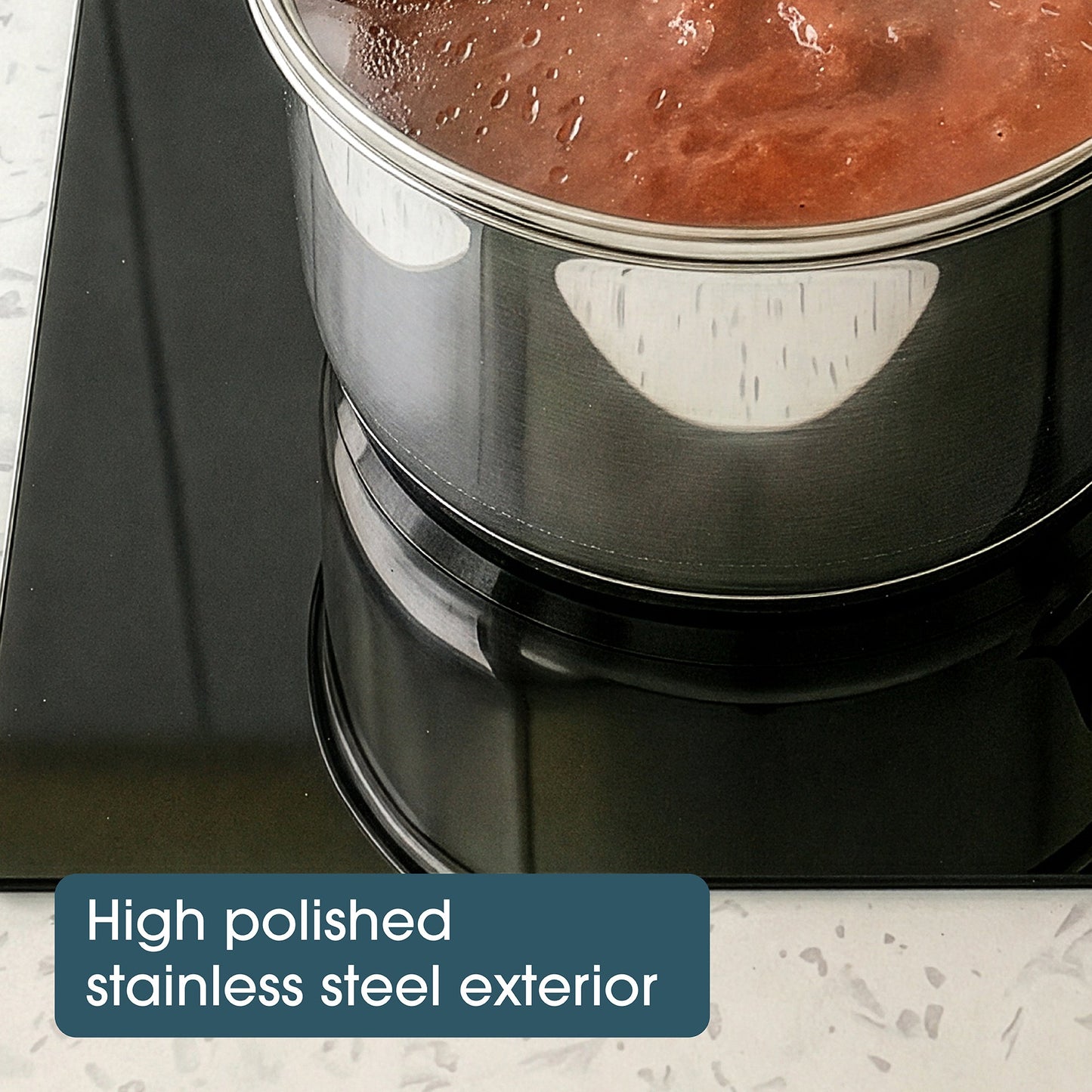 RACO SmartStart Stainless Steel Induction 3 Piece Saucepan Set 16/18/20cm