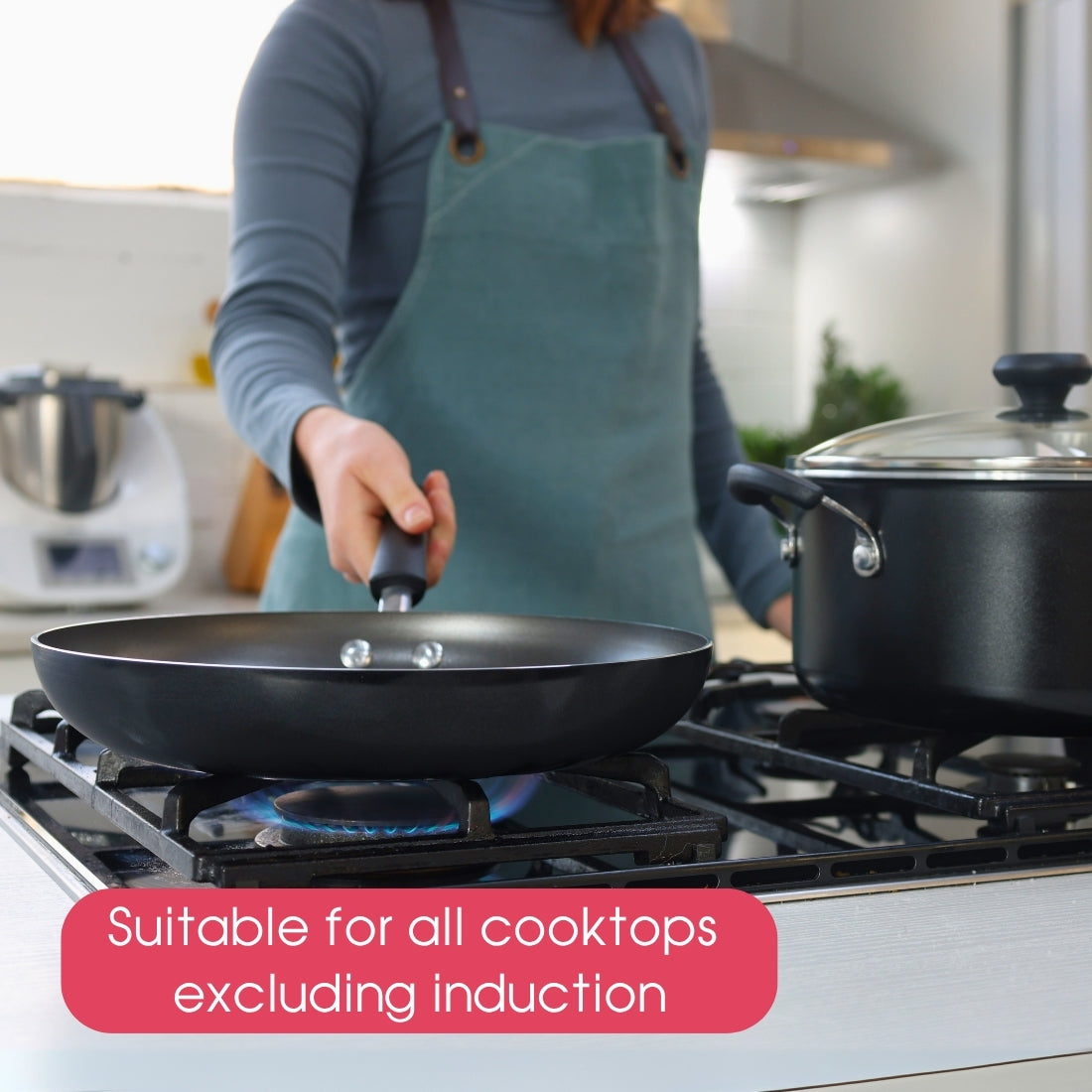 RACO Prime Nonstick 6 Piece Cookware Set + 3 Bonus Tools