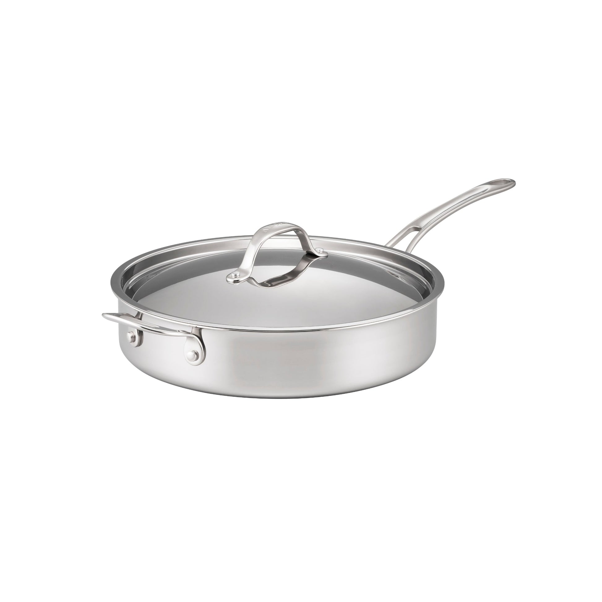 For braising and one-pot meals – tri-ply clad stainless steel – Anolon EverLast Tri-Ply Clad Stainless Steel Induction Covered Sauté 30cm/4.7L