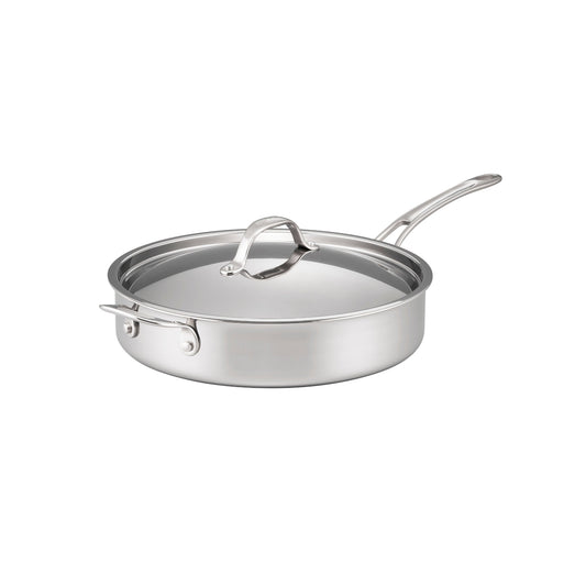 For braising and one-pot meals – tri-ply clad stainless steel – Anolon EverLast Tri-Ply Clad Stainless Steel Induction Covered Sauté 30cm/4.7L