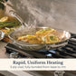 Product detail view: for braising and one-pot meals – tri-ply clad stainless steel – Anolon EverLast Tri-Ply Clad Stainless Steel Induction Covered Sauté...