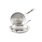 Anolon EverLast Tri-Ply Clad Stainless Steel Induction Frypan Twin Pack 25cm & 32cm