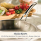 Anolon EverLast Tri-Ply Clad Stainless Steel Induction 10 Piece Cookware Set