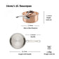 Close-up finish detail: a complete copper kitchen – copper clad stainless steel – Hestan CopperBond Aura Copper Clad 10...