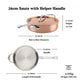 A complete copper kitchen – copper clad stainless steel – Hestan CopperBond Aura Copper Clad 10 Piece Cookware Set