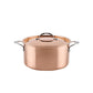 For stocks, soups and pasta – copper clad stainless steel – Hestan CopperBond Aura Copper Clad Covered Stockpot 24cm/5.7L