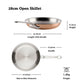 Styled lifestyle shot: for searing and pan sauces – copper clad stainless steel – Hestan CopperBond Aura Copper Clad Open...
