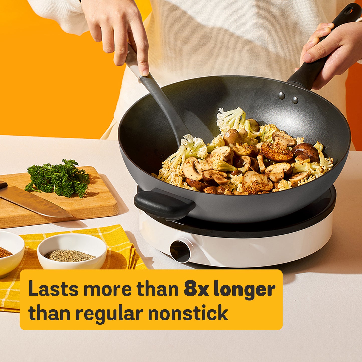Meyer Bauhaus Series Nonstick Induction 6 Piece Cookware Set