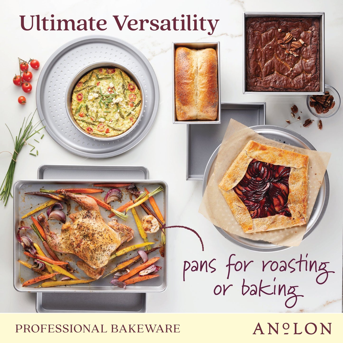 Anolon Pro-Bake 4 Piece Ovenware Pack