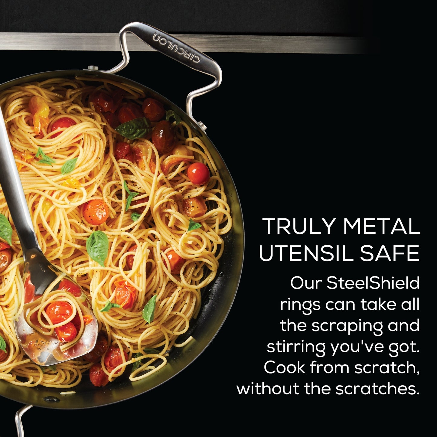 Circulon S-Series Hybrid Stainless Steel Nonstick Induction Stockpot 30cm/7.1L
