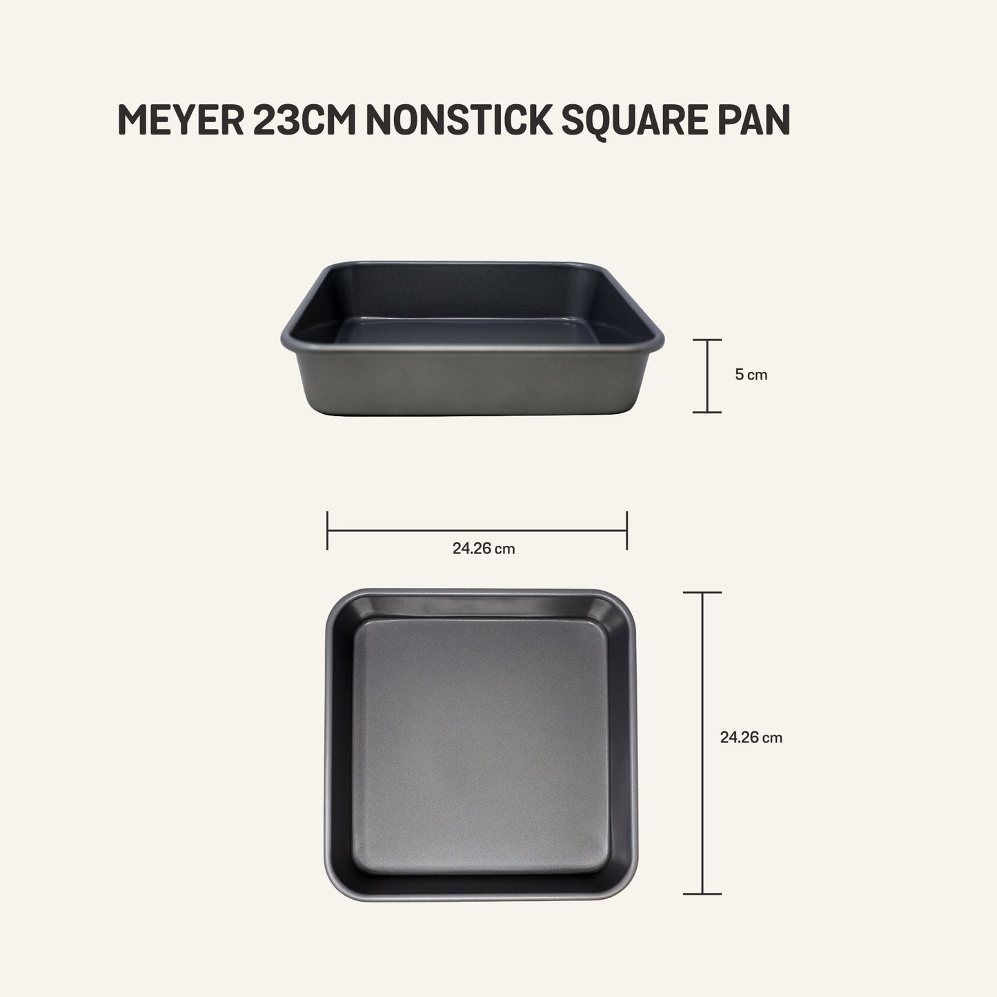 Meyer Nonstick Bakeware Square Pan 23cm