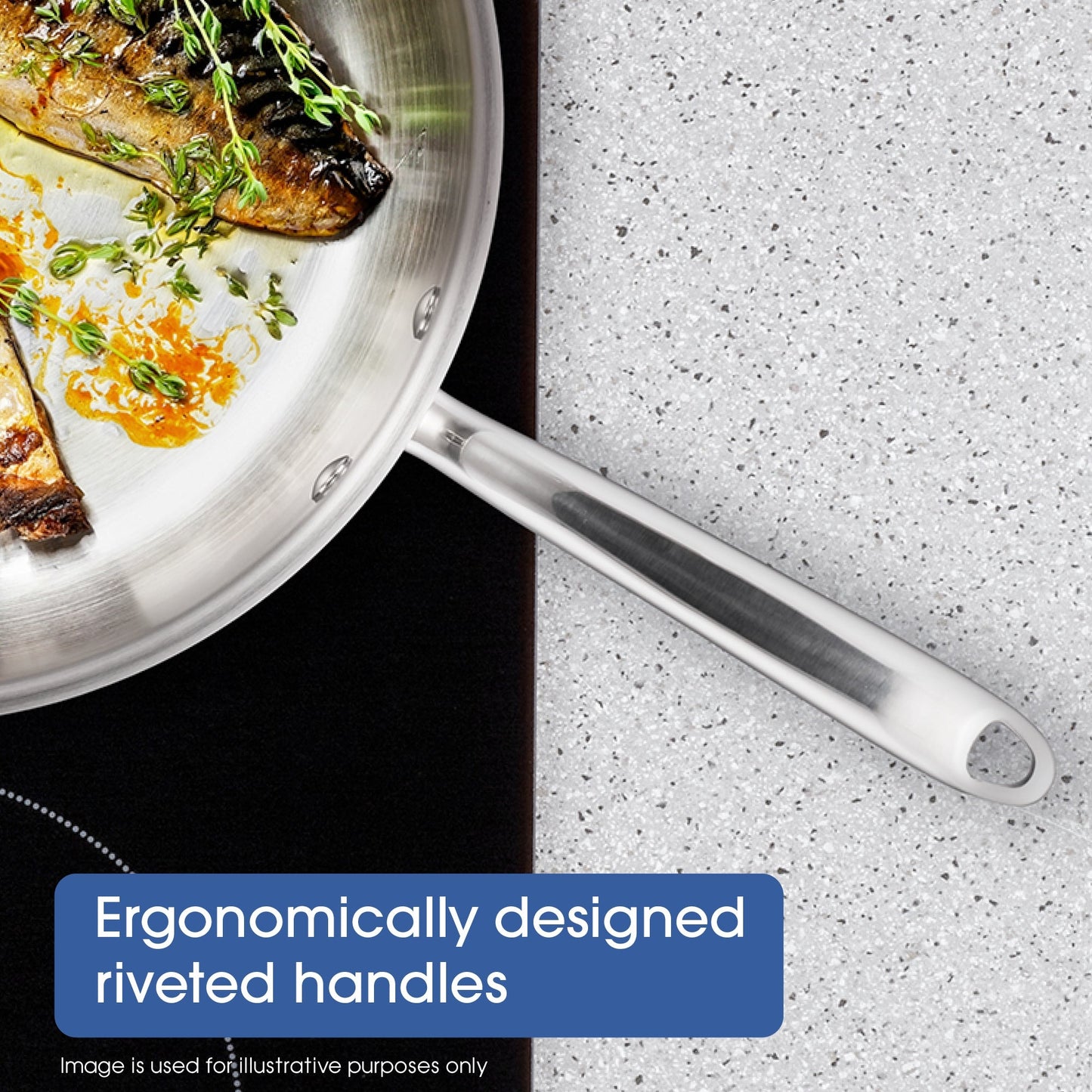 RACO Steel Essentials Stainless Steel Induction Covered Stockpot 24cm/5.7L