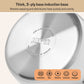 Meyer White Steel Stainless Steel Induction Stockpot With Glass Lid  24cm