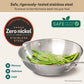 Meyer White Steel Stainless Steel Induction Stirfry With Glass Lid  32cm