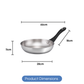 RACO Eversteel Stainless Steel Induction Frypan 28cm
