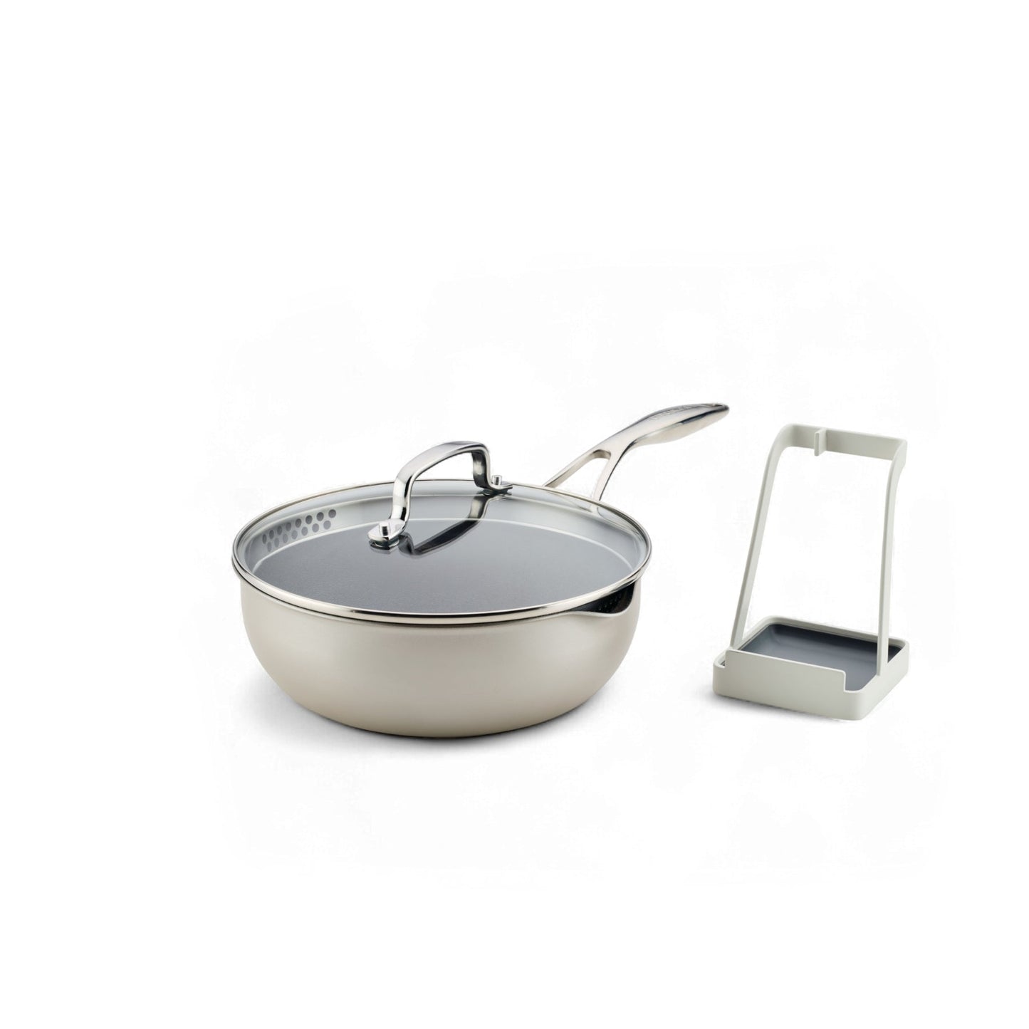 Circulon Infinity Pan With ScratchDefense™ Nonstick Induction Covered Multi-Pan With Tool/Lid Holder 24cm/2.8L