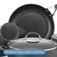 RACO Reliance Hard Anodised Induction 5 Piece Cookware Set