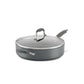 Advanced Home Nonstick Covered Saute with Helper Handle 30cm/4.7L Moonstone