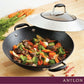 ANOLON Advanced Home 36cm Covered Wok with side handles