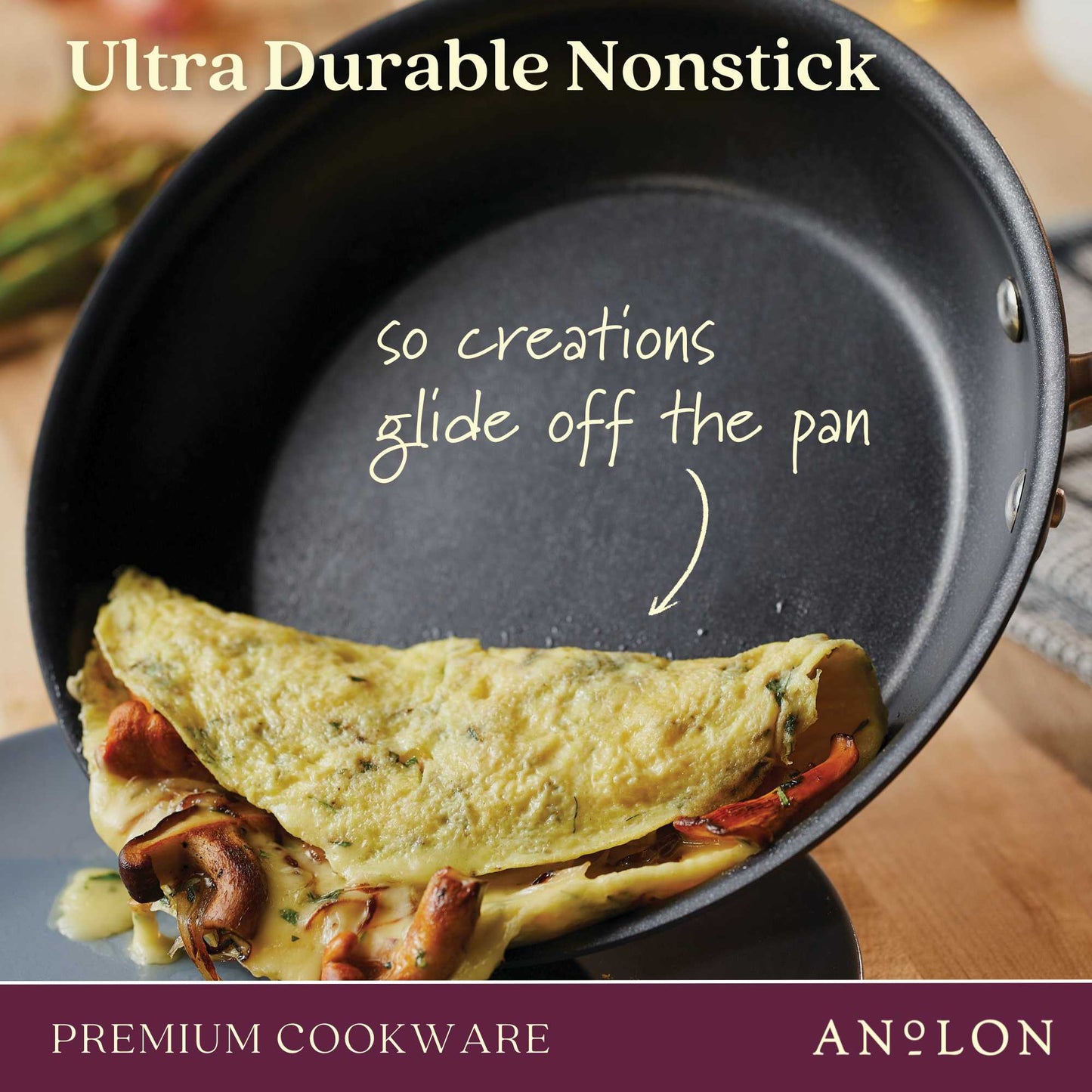 Anolon Advanced Home Nonstick 11 Piece Cookware Set Bronze