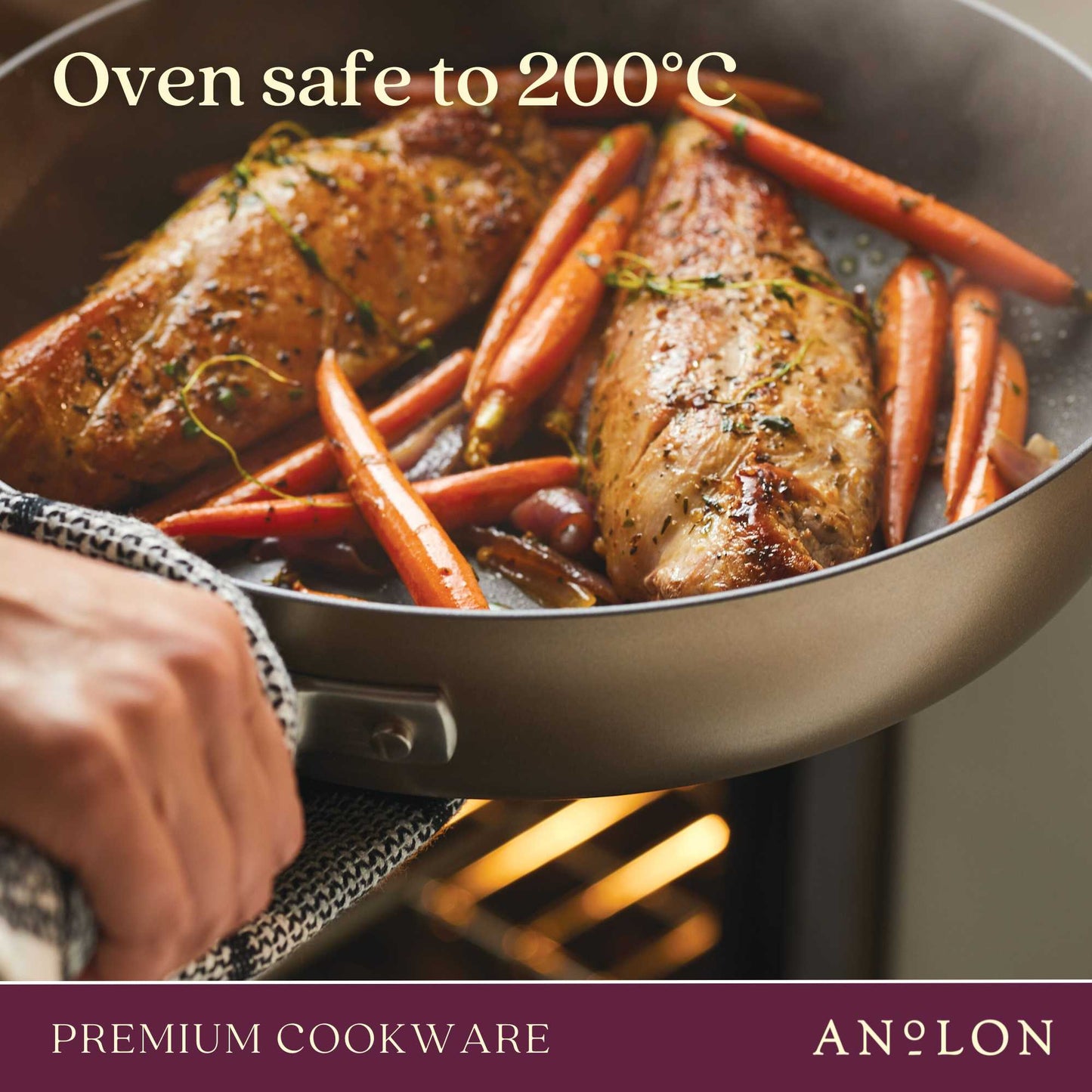 Anolon Advanced Home Nonstick 11 Piece Cookware Set Bronze