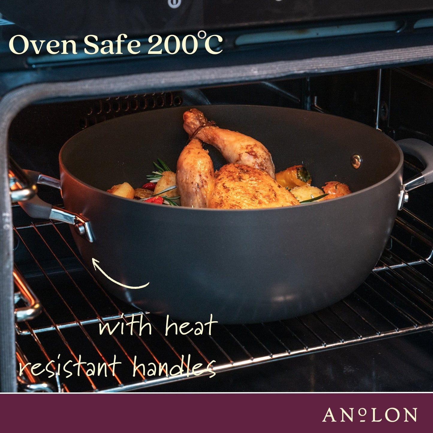 Anolon Endurance+ Nonstick Induction Covered Sauté 30cm/4.7L