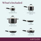 Anolon Advanced Ceramic Nonstick Induction 10 Piece Cookware Set