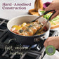 Anolon Advanced Ceramic Nonstick Induction Frypan Twin Pack 21.5/25.4cm