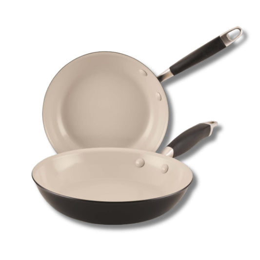 Anolon Advanced Ceramic Nonstick Induction Frypan Twin Pack 21.5/25.4cm