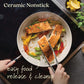 Anolon Advanced Ceramic Nonstick Induction Frypan Twin Pack 21.5/25.4cm