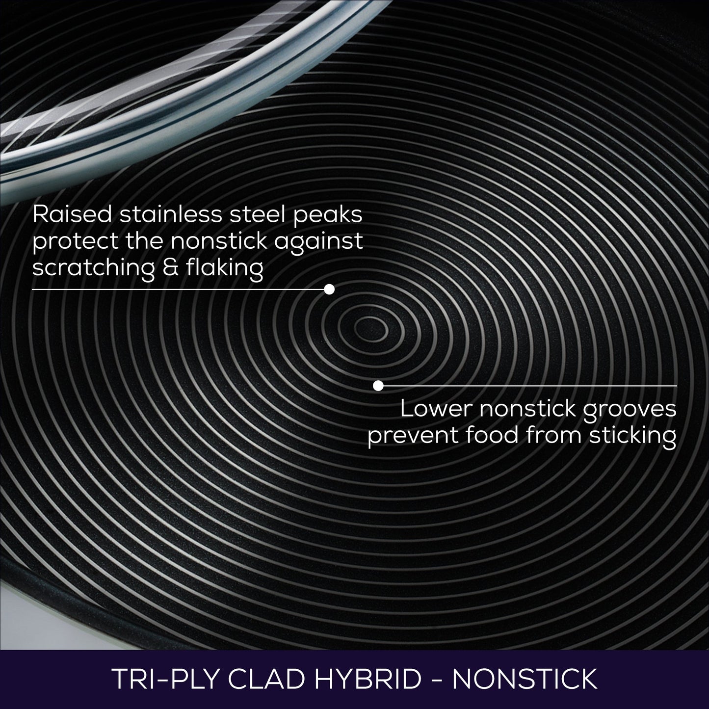 Circulon C-Series Hybrid Covered Wok 36cm