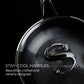 Circulon C-Series Nonstick Clad Stainless Steel Induction Frypan Triple Pack 22/25/32cm