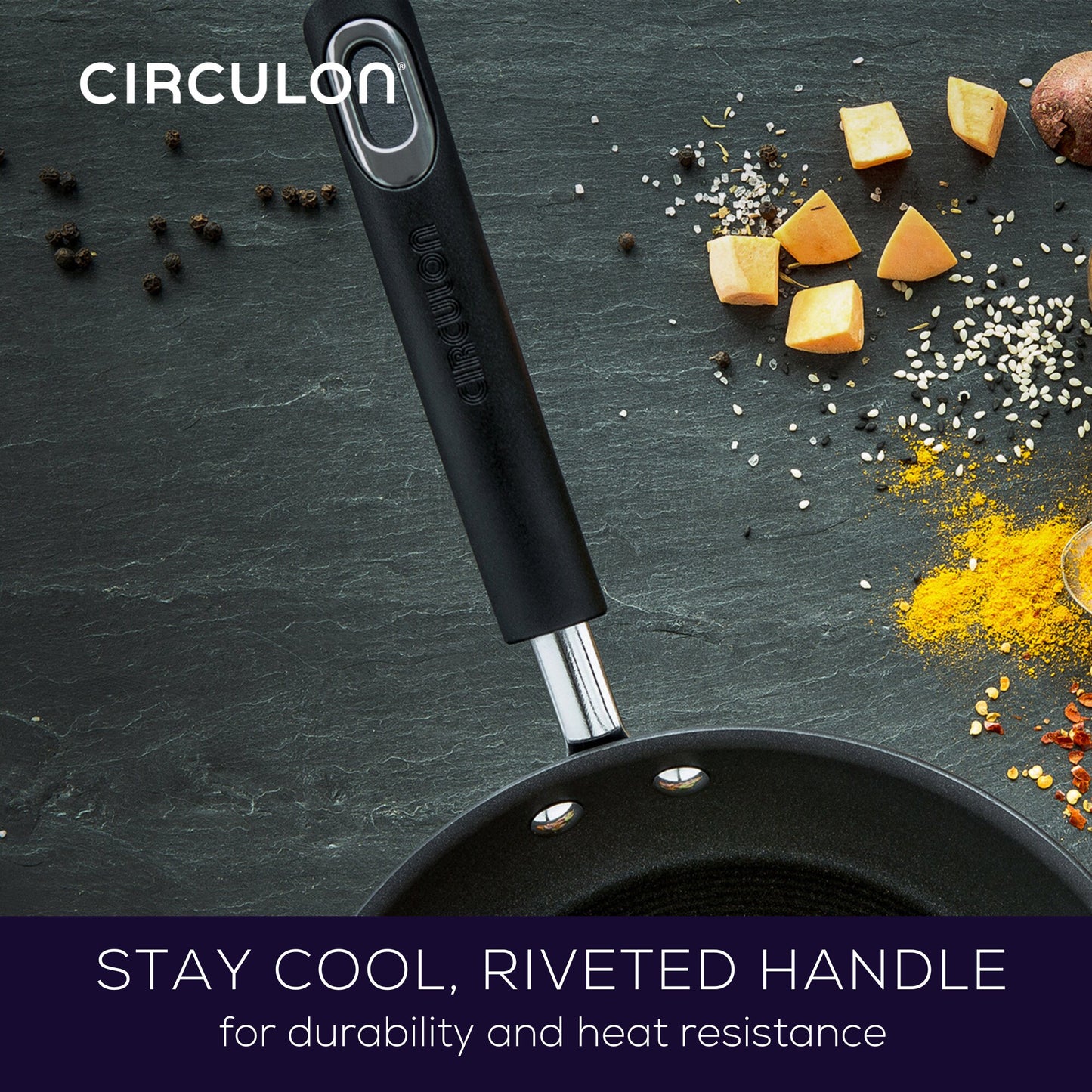 Circulon Total Nonstick Induction Covered Sautéuse 28cm/4.7l