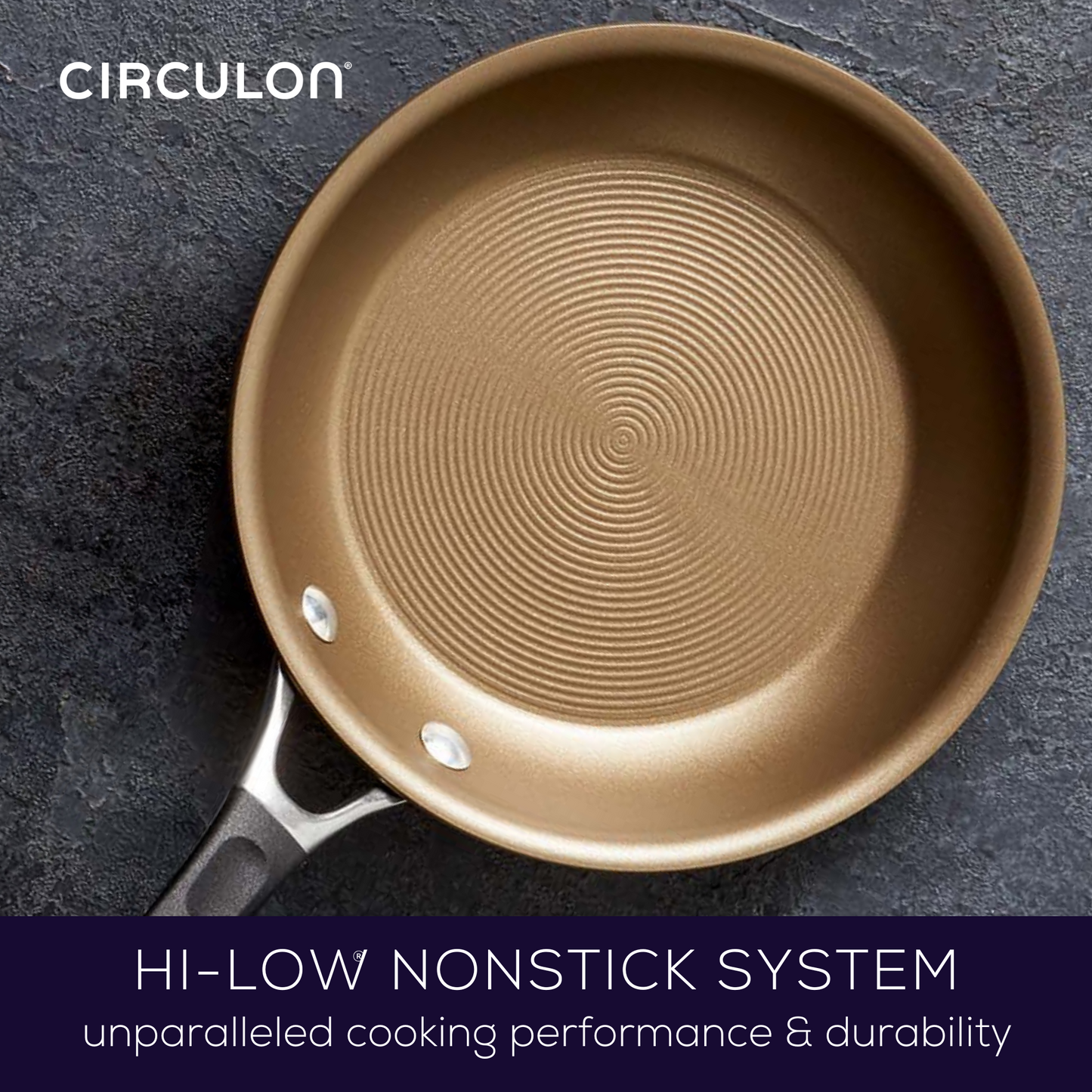 Circulon Innovatum Nonstick Skillet Twin Pack 22/25cm
