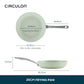 Circulon Halo With LaserDefense™ 25cm Skillet Sage Green