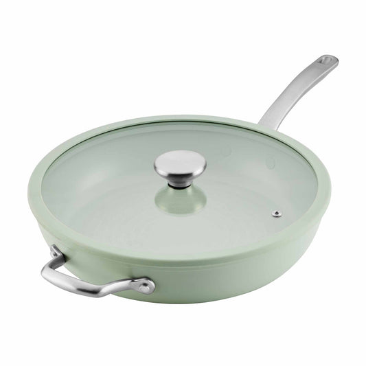 Circulon Halo With LaserDefense™ 30cm Covered Skillet Sage Green
