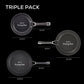 Circulon Radiance Nonstick Skillet Triple Pack 22/25/31cm