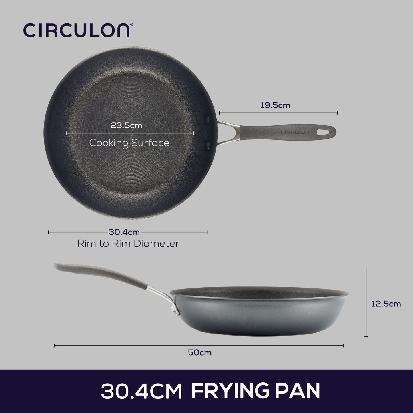 Circulon ScratchDefense A1 Nonstick Induction Skillet 30.4cm