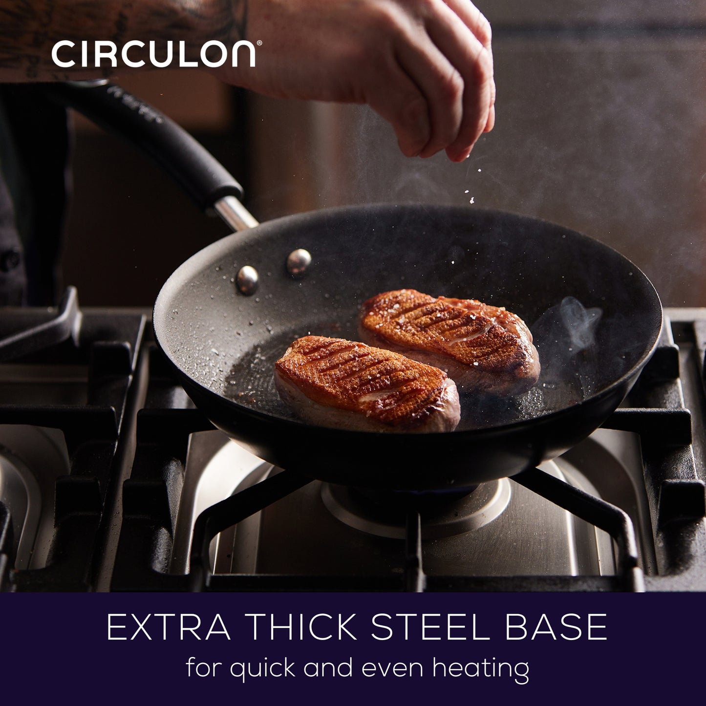 Circulon Total Nonstick Induction Skillet Twin Pack 22/31cm