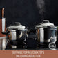 Essteele Per Velocità Stainless Steel Pressure Cooker 22cm/8L