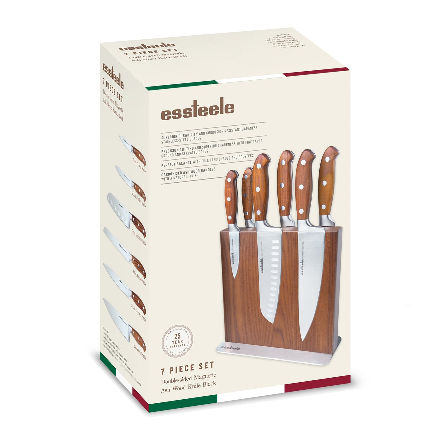 Essteele 7 Piece Knife Block