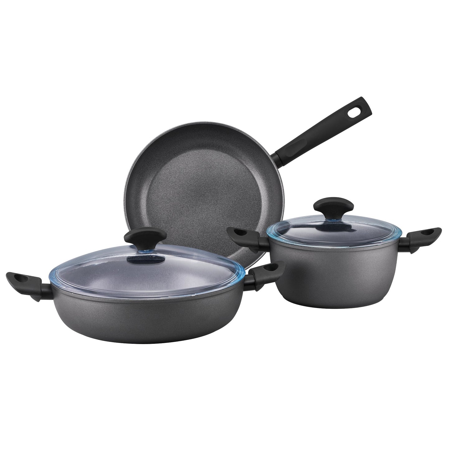 Essteele Per Benessere Ceramic Nonstick Induction 3 Piece Cookware Set