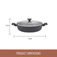 Essteele Per Cucinare Nonstick Induction 32cm/5.7L Covered Sauteuse