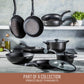Essteele Per Salute Nonstick Induction 4 Piece Cookware Set