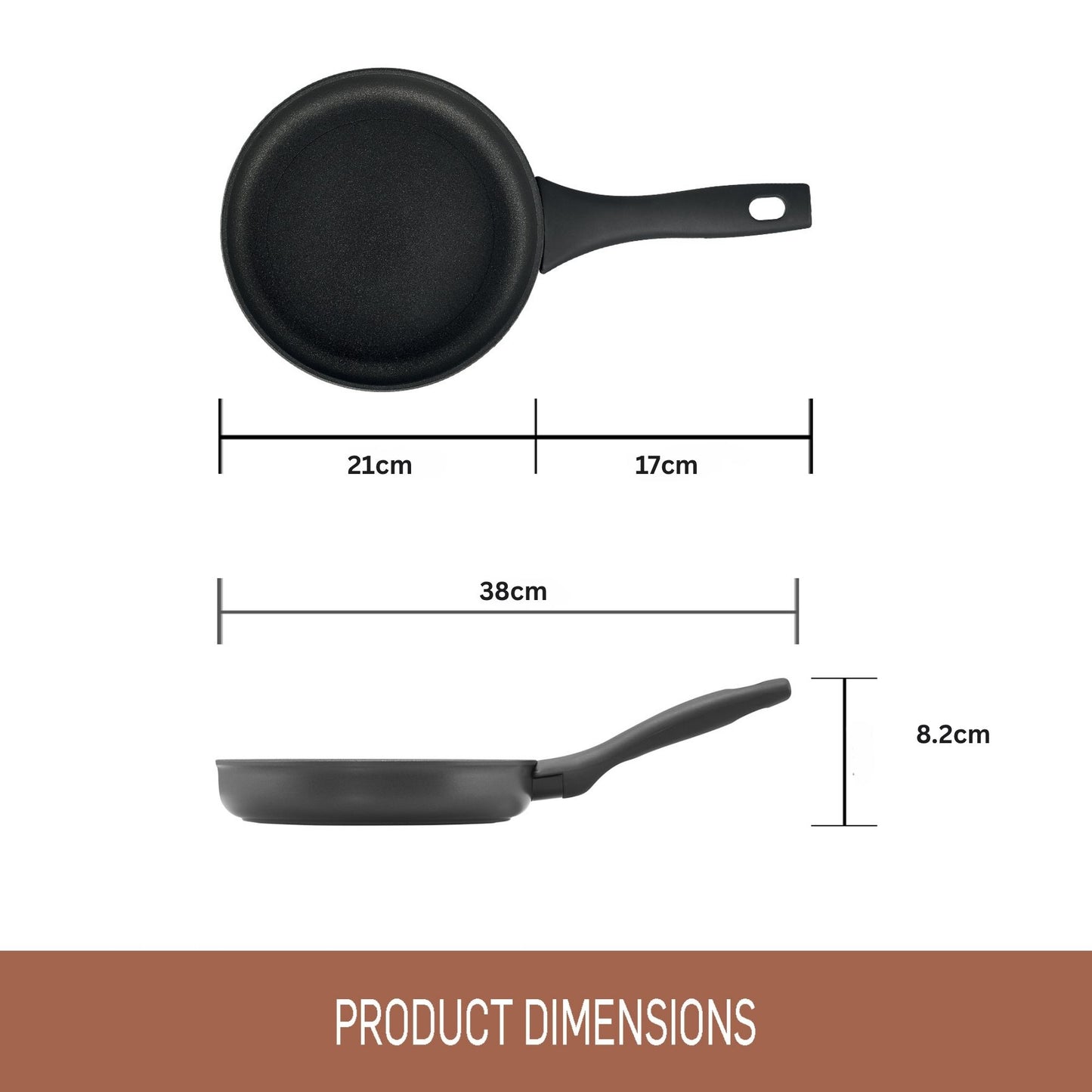 Essteele Per Domani Nonstick Induction Open French Skillet 20cm