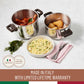 Essteele Per Velocità Stainless Steel Pressure Cooker 22cm/8L