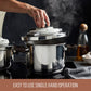 Essteele Per Velocità Stainless Steel Pressure Cooker 22cm/8L